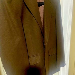 40 R Men Cashmere Brown Blazer